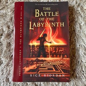 The Battle of the Labyrinth by Rick Riordan Paperback Book